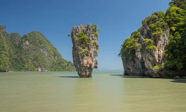 Khao Phing Kan (Ko Phing Kan) island — 图库照片