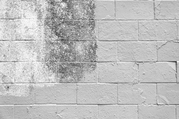 Oude Stedelijke Zwart Wit Cement Vuile Betonnen Muur Ruwe Oppervlakken — Stockfoto