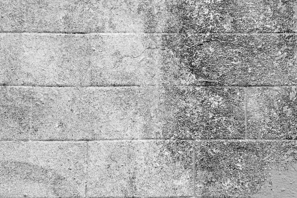 旧市街黒白セメントと汚れコンクリート壁 ラフ浮上 テクスチャ抽象的なグランジの背景 コピースペースと — ストック写真