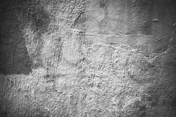 Vieux Mur Urbain Ciment Noir Blanc Béton Sale Surface Rugueuse — Photo