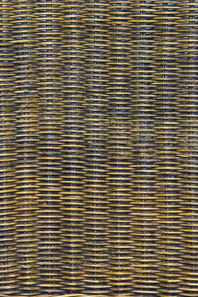 Detail of a rattan chair back