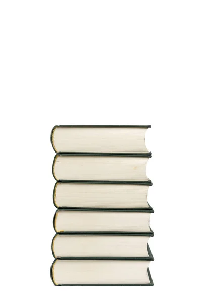 Ciltli kitap ile boşaltmak izole yığını