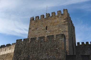 St George Castle Lizbon, Portekiz üzerinde bir gözetleme kulesi