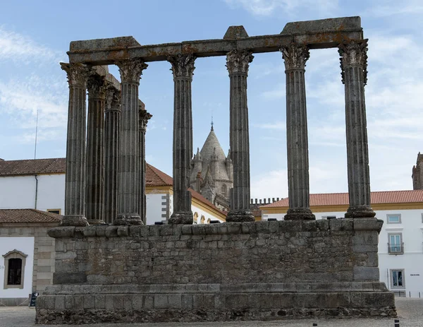 Ruínas em Évora, Portugal — Fotografia de Stock