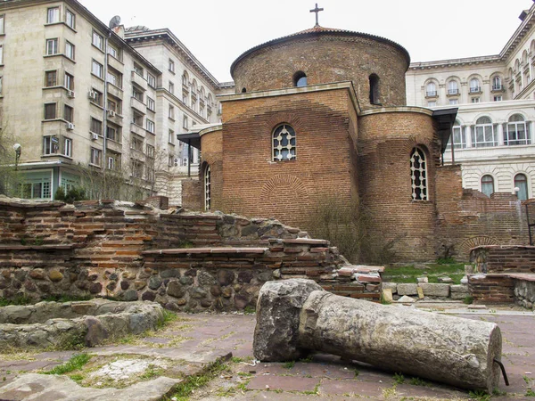 Rotunda St George Sveti Georgi i Sofia, Bulgarien Stockbild