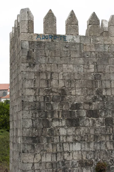 Romantik mesaj kale duvarı söyleyerek - seni çok seviyorum