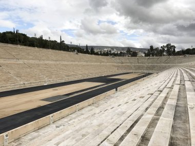 Yunanistan 'ın Atina kentindeki Panathenaic stadyumu
