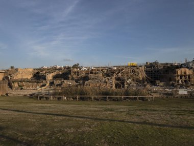 Caesarea İsrail'deki tarihi sit alanı