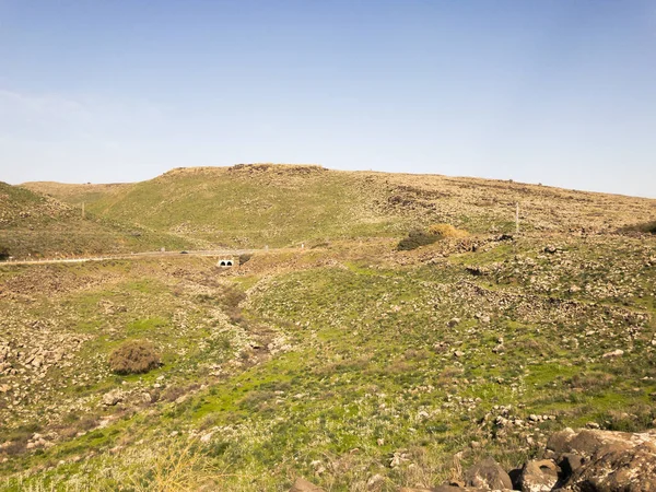 İncil'deki şehir Korazim İsrail'in Arkeolojik Sit