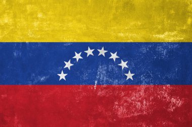 Venezuela - eski Grunge doku arka plan bayrak