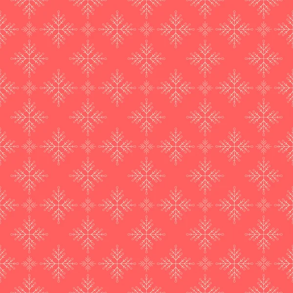 Snowflakes on pink background — Stock Photo, Image