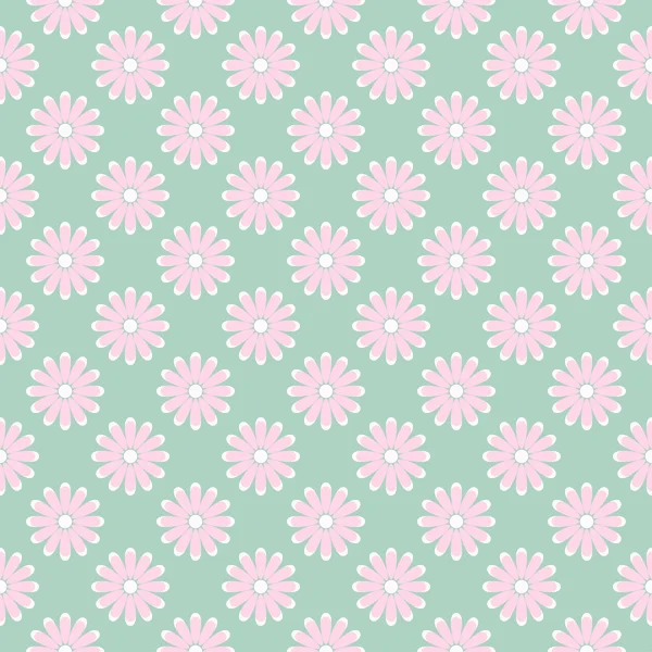 Motif floral avec de minuscules fleurs — Image vectorielle