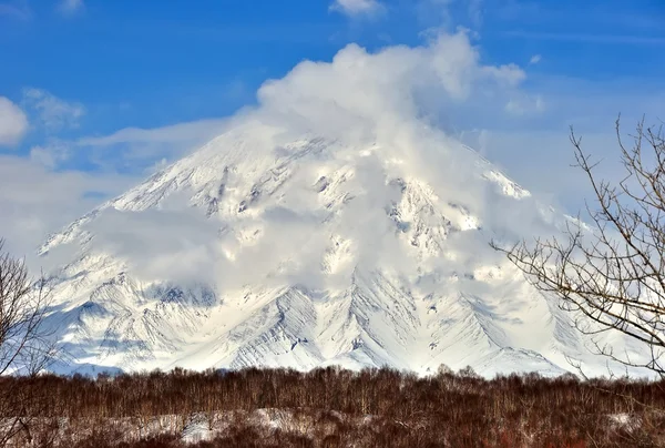 Vulkanlandschaft von Kamtschatka — Stockfoto