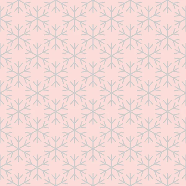 Pembe kesintisiz kar tanesi desen