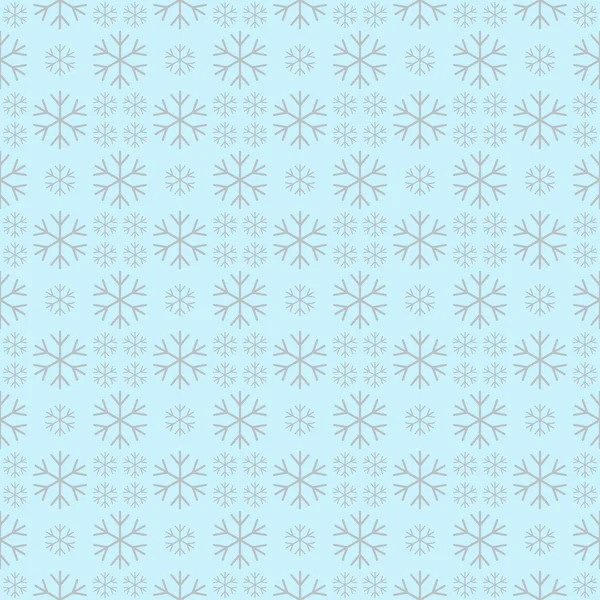 Fondo de invierno azul inconsútil retro — Vector de stock