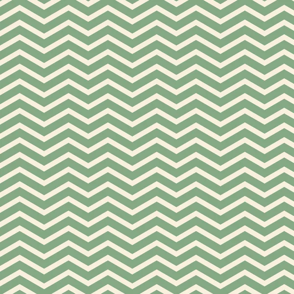 Retro yeşil zikzak desen