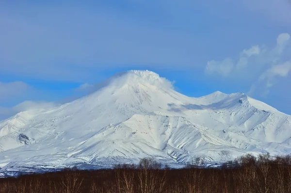 Paisagem vulcânica de Kamchatka — Fotografia de Stock