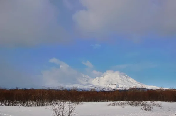 Sopka v Rusku — Stock fotografie