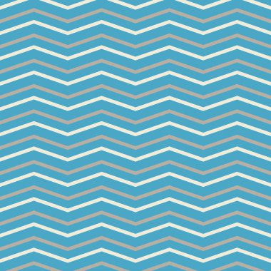 Pattern in zig zag.