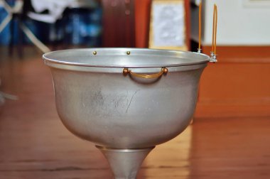 Ortodoks Kilisesi vaftiz yazı.