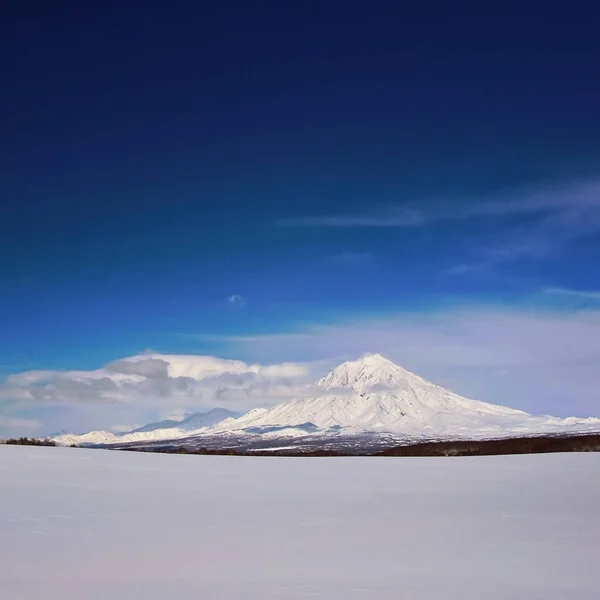 Paisagem vulcânica da Rússia — Fotografia de Stock