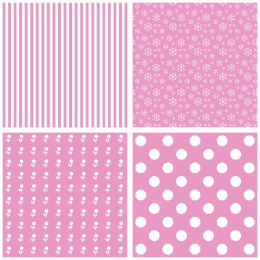 Şirin farklı vektör desen.