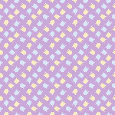 Küçük çiçekler pürüzsüz desen