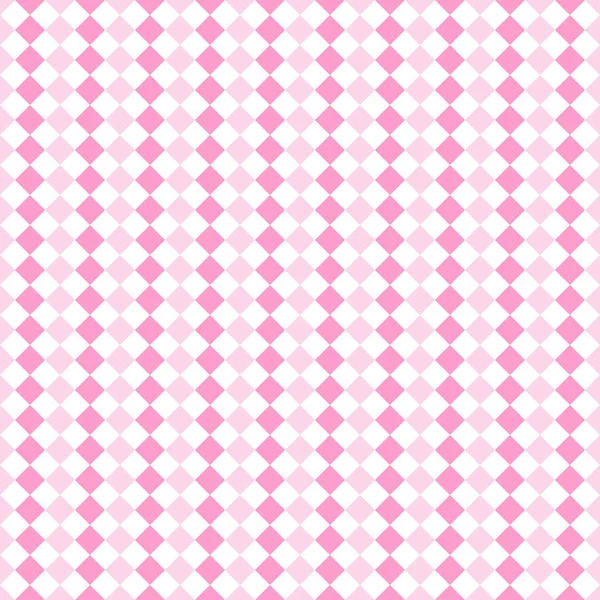 Seamless geometric pattern with pink rombs — Stock Vector