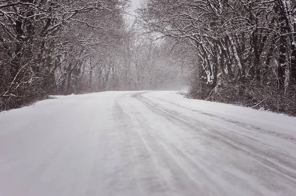도 아름 다운 겨울 풍경 — 스톡 사진
