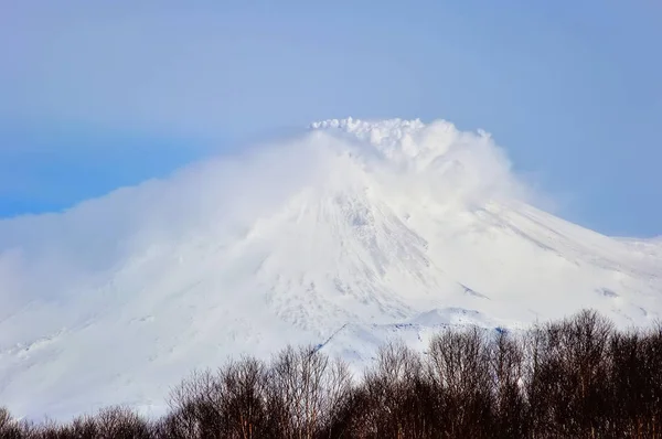 Russia, Klyuchevskaya Gruppo di Vulcani . — Foto Stock