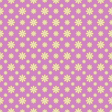 Küçük çiçeklerle kusursuz desen