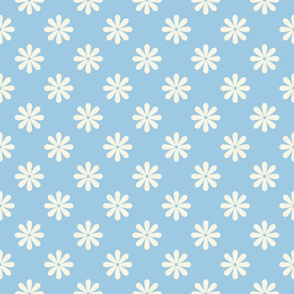 Şirin desende basit küçük çiçekler.