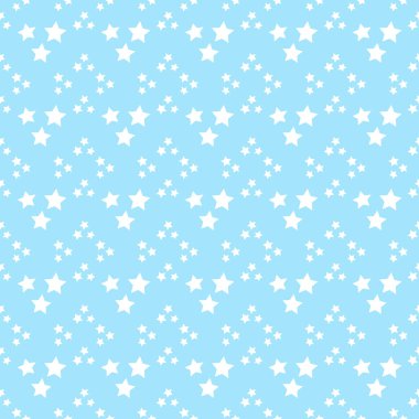 Mavi arka plan üzerinde yıldız ile Seamless Modeli.