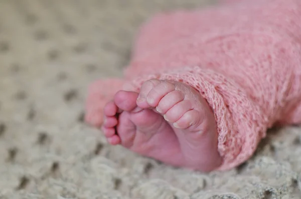 I piedi del bambino appena nato — Foto Stock