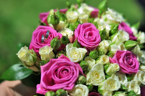 Flores de casamento de rosa flor . — Fotografia de Stock