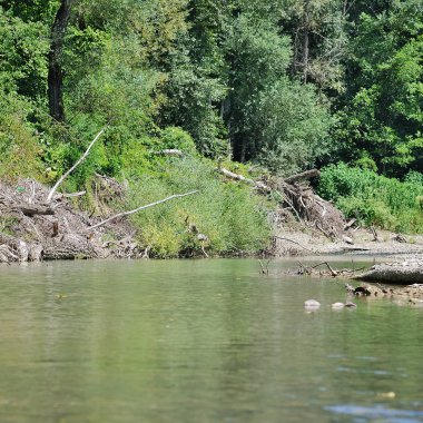 ile küçük nehir manzara