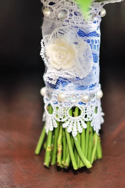 Primo piano del bouquet da sposa — Foto Stock
