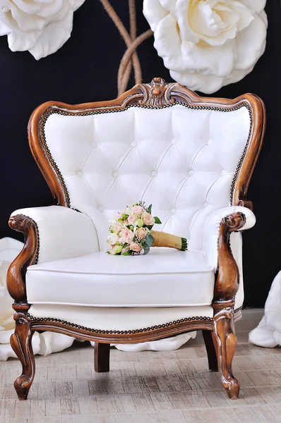 Düğün çiçekleri üzerinde kapat — Stok fotoğraf
