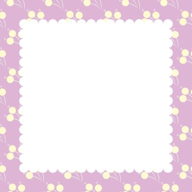 Vintage tebrik kartı veya davet şablonu