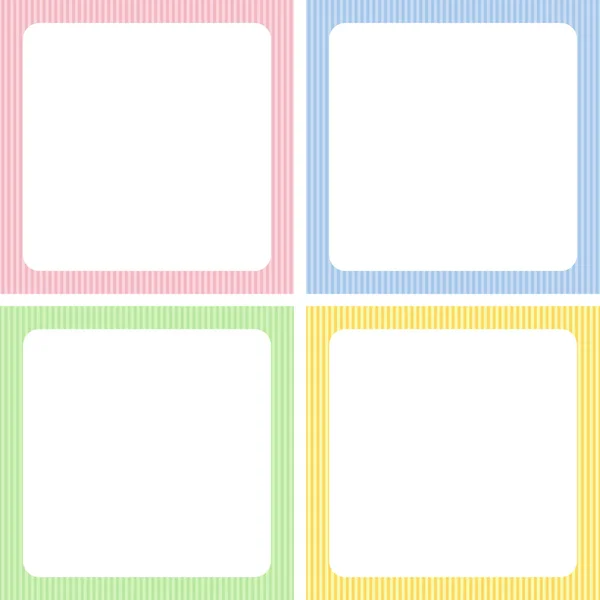 Modèle jeu de cartes de voeux — Image vectorielle
