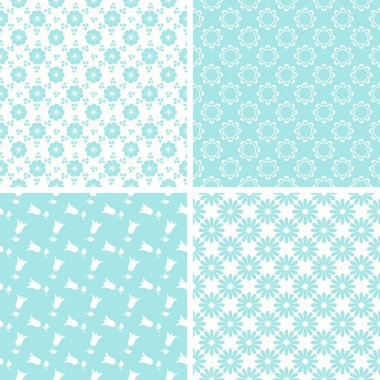 Pastel renklerde desen koleksiyonu.