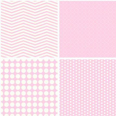 Vintage farklı vektör Dikişsiz desen.