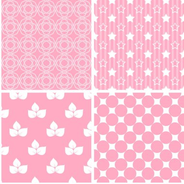 Şık farklı Dikişsiz desen.