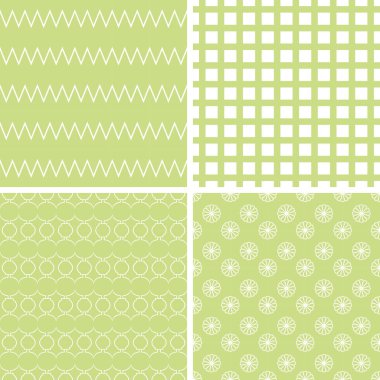 Yumuşak farklı vektör Dikişsiz desen.