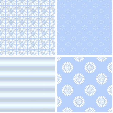 Retro farklı Dikişsiz desen.