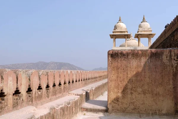 Paesaggio di antico castello in India — Foto Stock