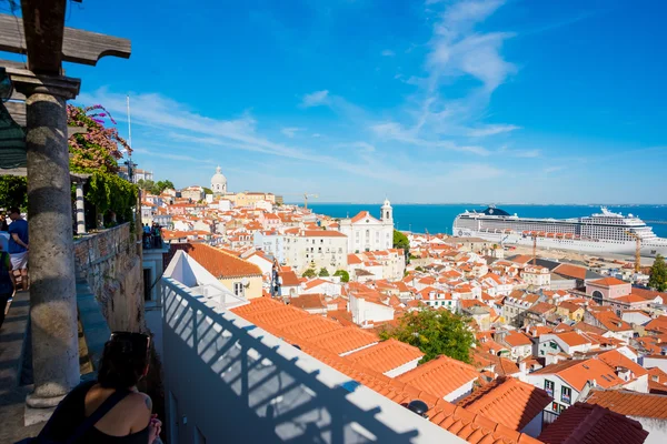 Old town of Lisbon — Stock Photo, Image