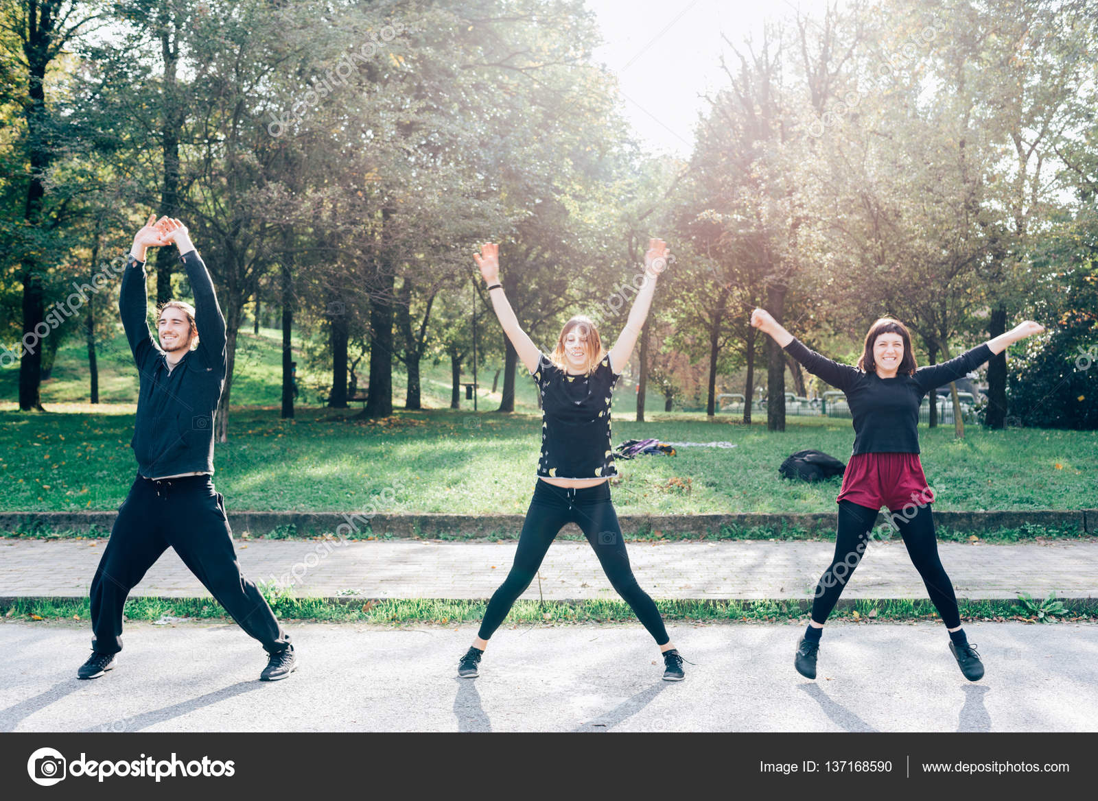Jumping Jacks Images Royalty Free Stock Jumping Jacks Photos Pictures Depositphotos