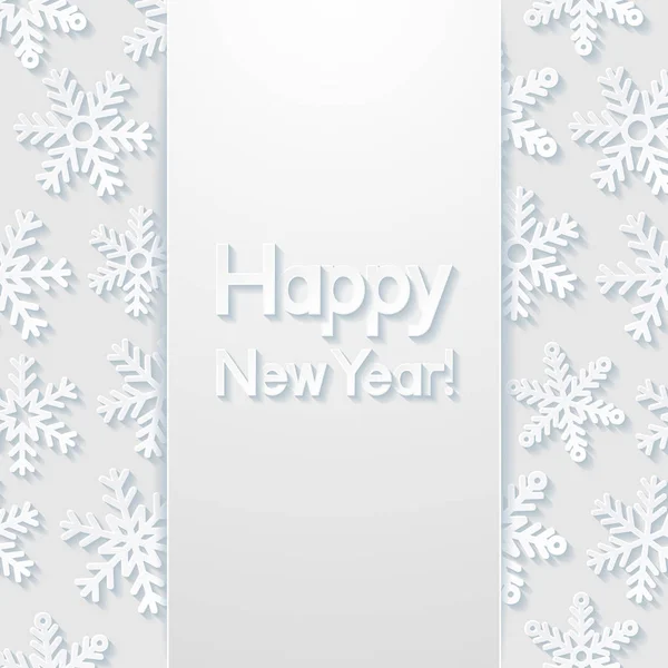 New year greeting card — Stock Vector