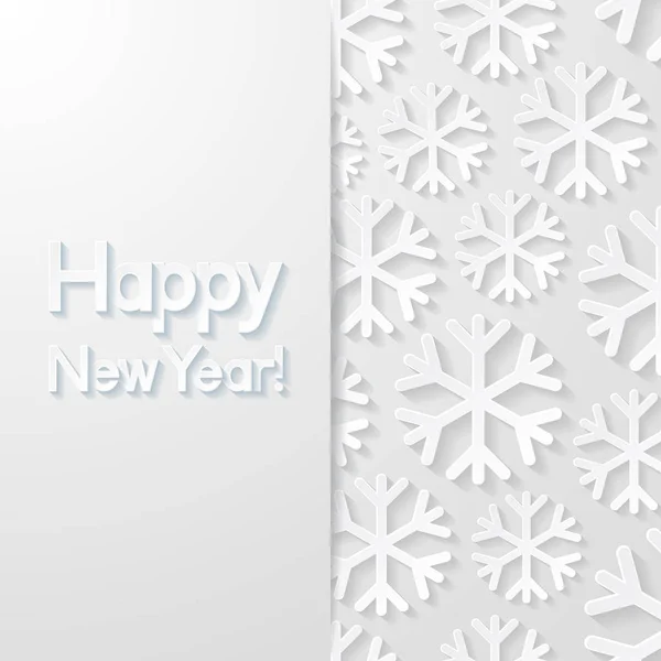 New year greeting card — Stock Vector